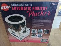 Stainless Steel Automatic Poultry Plucker