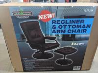 Recliner & Ottoman Arm Chair 