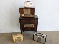 (5) Antique Radios