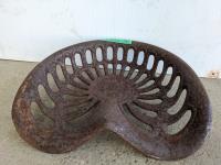 Cast Iron Tractor Seat