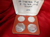 1976 Olympic Silver Coin Set