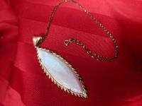 Opal Pendant with 14Kt Gold Necklace
