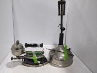 Oil Lamp and Steam Iron