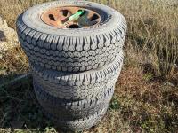 (4) Miscellaneous Tires with Rims
