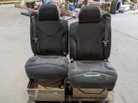 (2) Cloth Truck Seats
