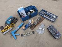 Rubbermaid Tool Kit and Assorted Tools