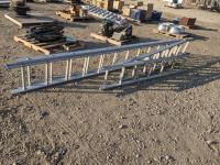 6 Ft Aluminum Step Ladder and Aluminum 20 Ft Extension Ladder