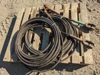 (2) 3/4 Inch 97 Ft Cable