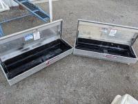 (2) Weather Guard Tool Boxes