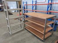 (2) Garage Shelves