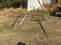 (3) Wagon Poles & (1) Set of Shafts
