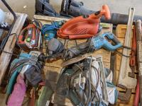 Qty of Assorted Corded Tools
