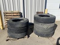 (7) Michelin 11R24.5 Tires