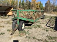 S.I. Feeder Manufacturers AT-24 20 Ft Portable Round Bale Feeder