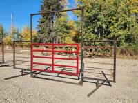 16 Ft Free Standing Panel w/ 8 Ft Gate 