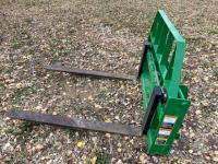 Frontier 48 Inch Q/A Pallet Forks - Tractor Attachment