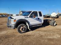 2012 Ford F450 XLT 4X4 Extended Cab Cab & Chassis