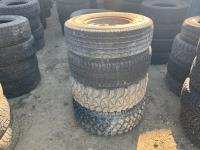 (4) Various Size Tires w/ Rims