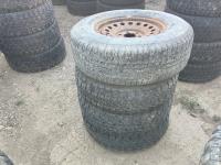 (4) Various Size Tires w/ 1 Rim