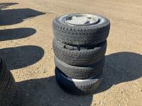 (4) Various Size Tires w/ Various Rims