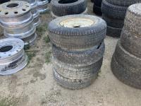 (4) Various Size Tires w/ Rims