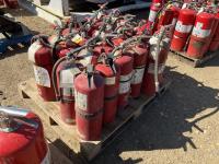 (25) 20 lb Fire Extinguishers 