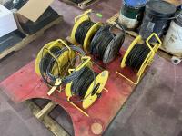 Hot Oiler & Pressure Truck Communication Cables w/ Reels