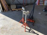 (2) Pipe Stands w/ Tri/Stand