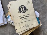 Qty of John Deere Manuals 