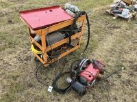 Hydraulic Pump w/ Miscellaneous Tools & Parts