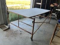 86 Inch X 61 Inch Work Table