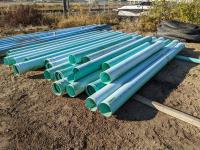 Qty of 8 Inch PVC Pipe