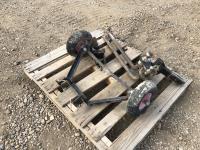 Ball Trailer Hitch with Sway Bars, & Canoe Mover