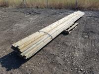 Qty of Miscellaneous Treated 16 Ft Lumber
