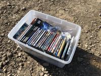 Box of Miscellaneous Blue Ray Movies