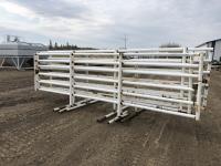 (4) Custombuilt 15 Ft Free Standing Panels 