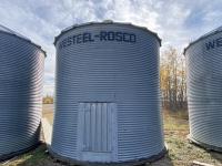 Westeel Rosco 1650± Bushel 5 Ring Flat Bottom Grain Bin