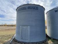 Westeel Rosco 1650± Bushel 5 Ring Flat Bottom Grain Bin