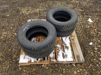 (4) Hankook 185/70R14 Winter Tires