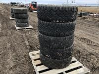 (5) Goodyear Wrangler Duratrac LT285/70R17 Tires