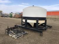 1200 Gallon Liquid Fertilizer Tank w/ Steel Frame