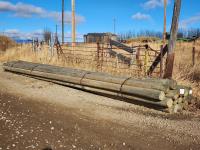 (16) 6-7 Inch X 30 Ft Pressure Treated Poles
