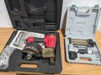King Canada Coil Roofing Nailer Kit and Bynford 2 Inch Brad Nailer