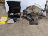 Sears Miter Saw, Ryobi Sander and Assorted Parts