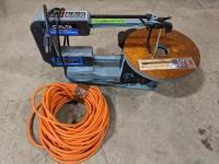 Delta 16 Inch Variable Speed Scroll Saw with Blades and Extension Cord 