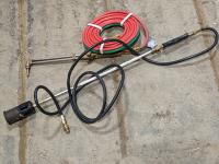 Oxy/Acetylene Torch, Hose (New) and Tiger Torch 