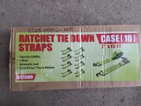 2 Inch X 15 Ft Ratchet Tie Down Straps 