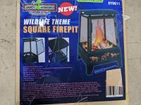Wildlife Theme Square Firepit 