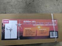 600 Watt 12V 5 Blade Wind Turbine Generator & 20A Charger 