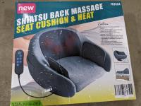 Shiatsu Back Massage Seat Cushion & Heat 